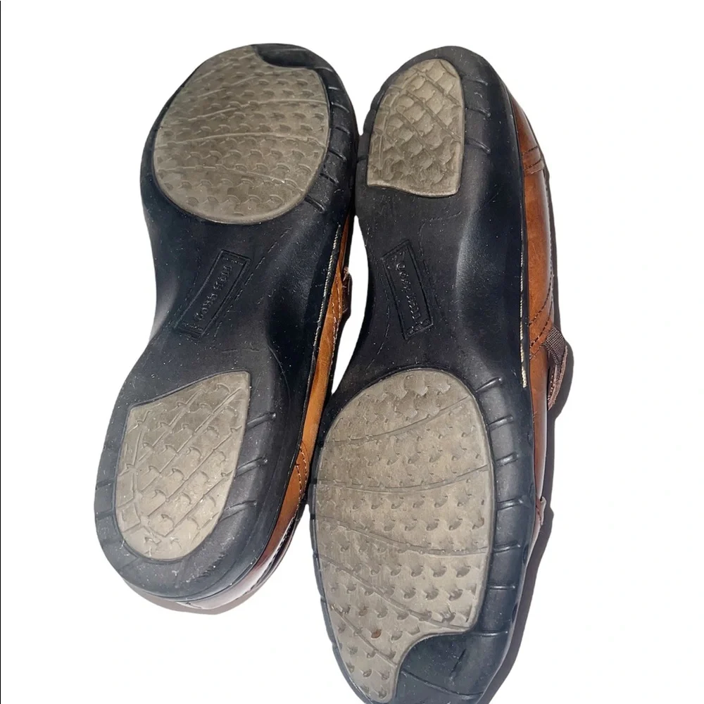 Cobb Hill by New Balance Criss Criss Brown Leather Flats Size 10M